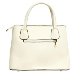 Sac à main simili petite anse et bandoulière amovible 30x13xH22cm - 3 modèles