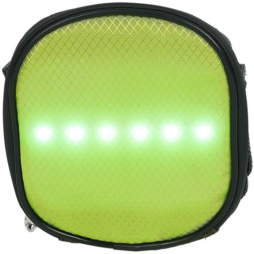 Sacoche de selle pour vélo rechargeable