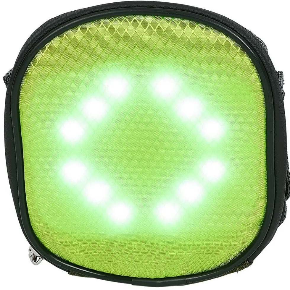 Sacoche de selle pour vélo rechargeable