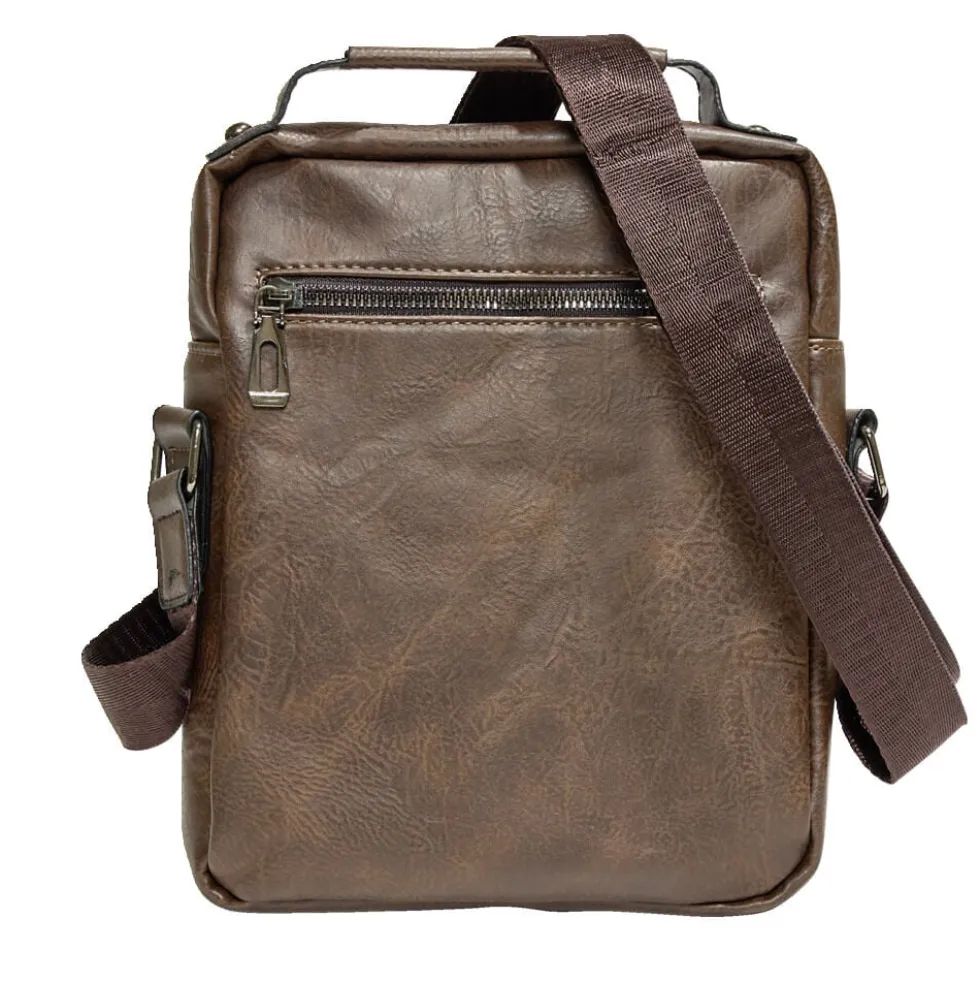 Sacoche homme simili avec bandoulière 23x8xH25cm - 3 modèles