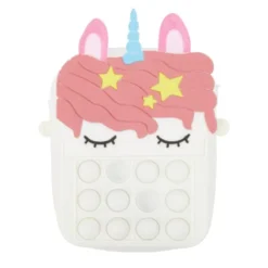 Sacoche licorne multicolore