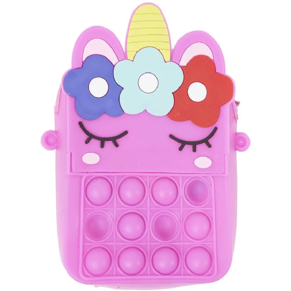 Sacoche licorne multicolore