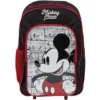 Sac à roulettes enfant Mickey Mouse rouge et noir H41cm