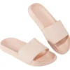 Sandales claquettes plastique rose uni T36/37