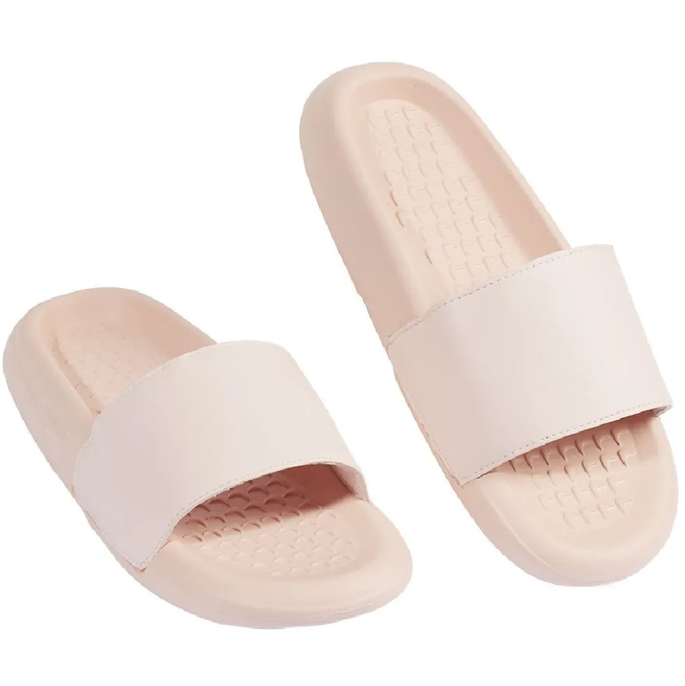 Sandales claquettes plastique rose uni T38/39