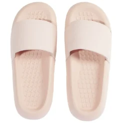Sandales claquettes plastique rose uni T38/39