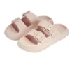Sandales enfant 2 brides plastique rose 32/33