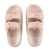 Sandales enfant 2 brides plastique rose 30/31
