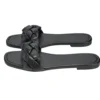 Sandales femme tressées simili noir 37/38