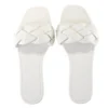 Sandales femme tressées simili blanc 37/38
