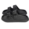 Sandales unisex 2 brides plastique noir 40/41