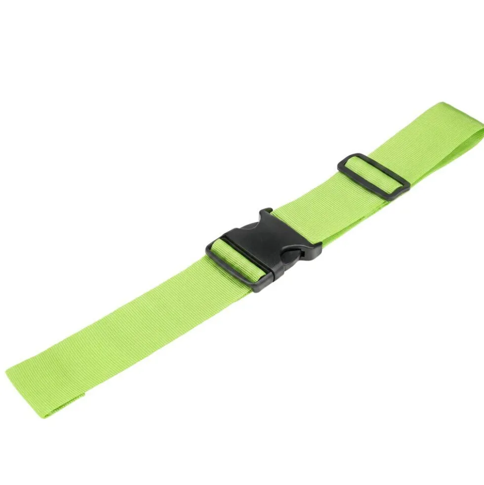 Sangle à bagage 180cm vert ou orange (2 modèles)