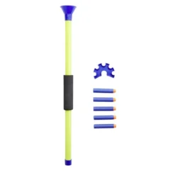 Sarbacane avec 5 balles Ø4,8xL46cm