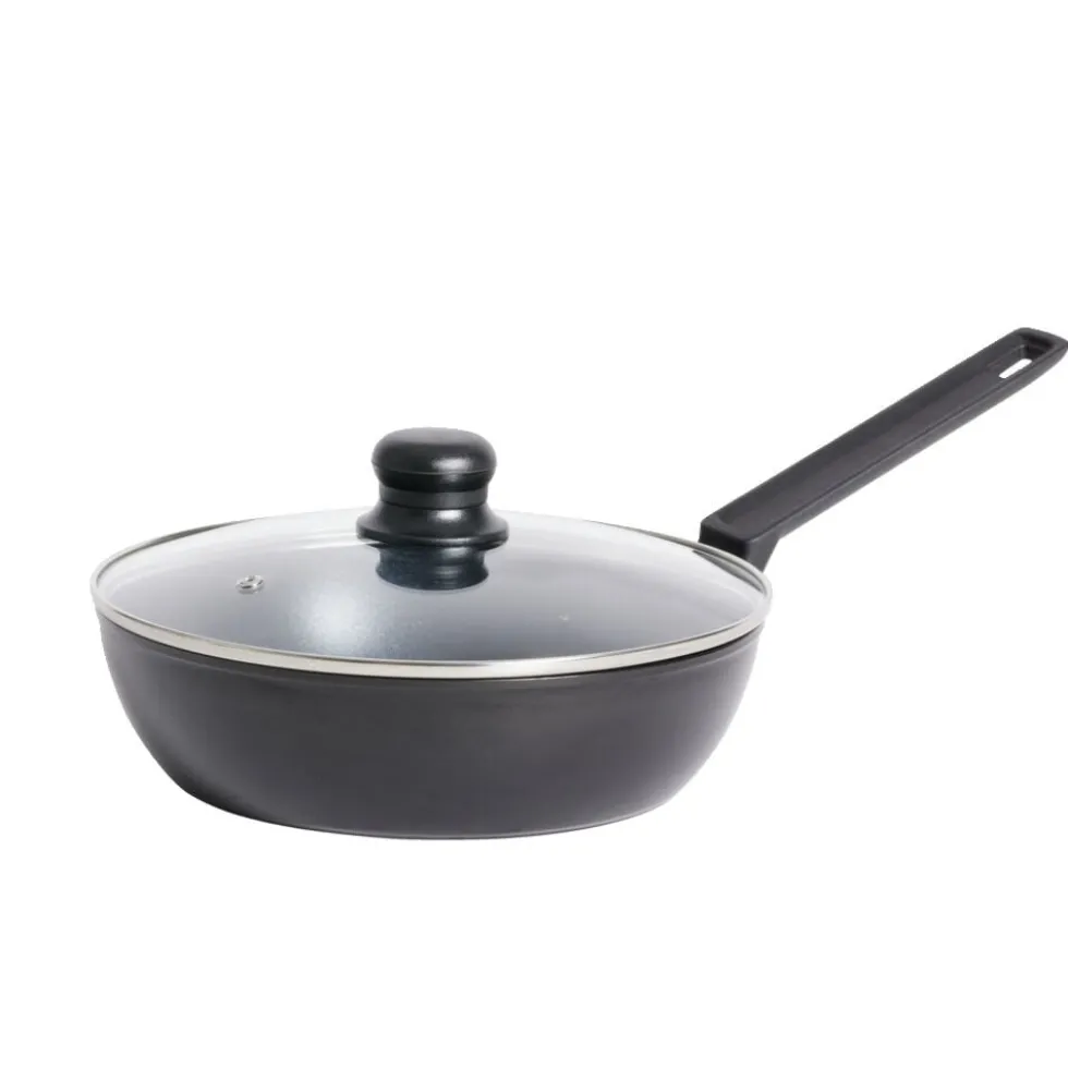 Sauteuse tous feux dont induction avec couvercle Ø24cm