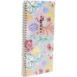 Semainier à motif floral 52 pages