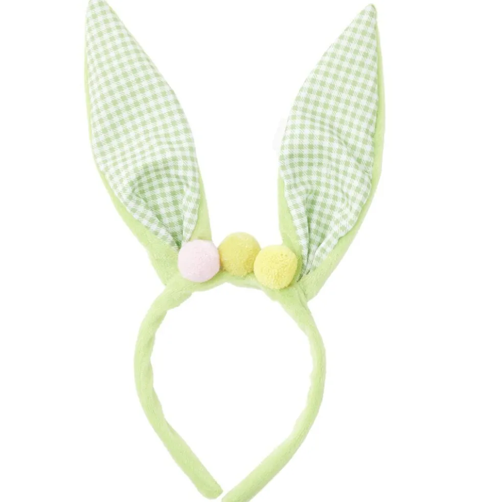 Serre-tête forme oreille de lapin 18xH28cm (3 modèles)