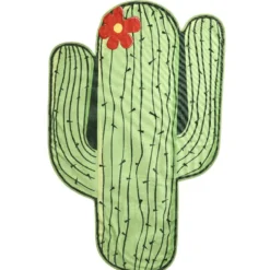 Serviette drap de plage design cactus