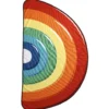 Serviette drap de plage design arc en ciel