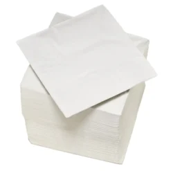Serviette jetable blanc x150