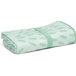 Serviette microfibre bleu menthe