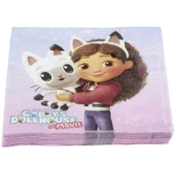 Serviette papier Gabby Chat 33x33cm x20
