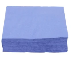 Serviette papier 33x33cm bleu nuit x50