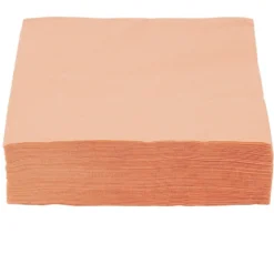 Serviette papier 33x33cm orange x50