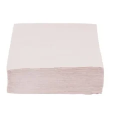 Serviette papier 33x33cm rose clair x50