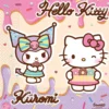 Serviette papier x20 Hello Kitty 16,5x16,5cm