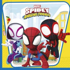 Serviette papier x20 Spidey 16,5x16,5cm