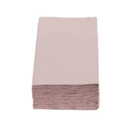 Serviette range couverts 40cm rose x20