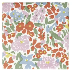 Serviettes papier x20 motif fleuri 33x33cm (2 modèles)