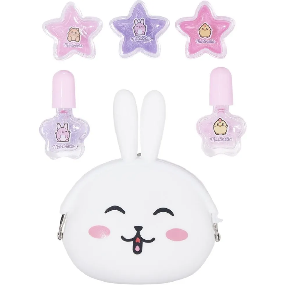 Set beauté Martinelia My Best Friends porte-monnaie lapin 6 pièces