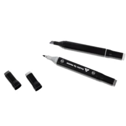 Set créatif avec 60 marqueurs double pointe et 1 trousse
