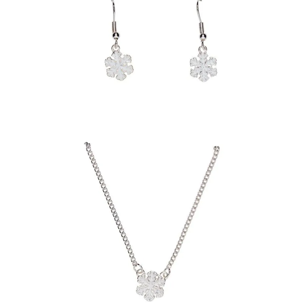Set de bijoux design flocons