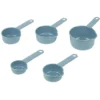 Set de 5 cuillères-mesure en acrylique