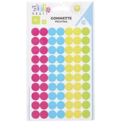Set de gommettes 4 couleurs