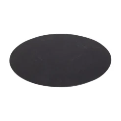 Set de table rond noir à paillettes Ø33cm