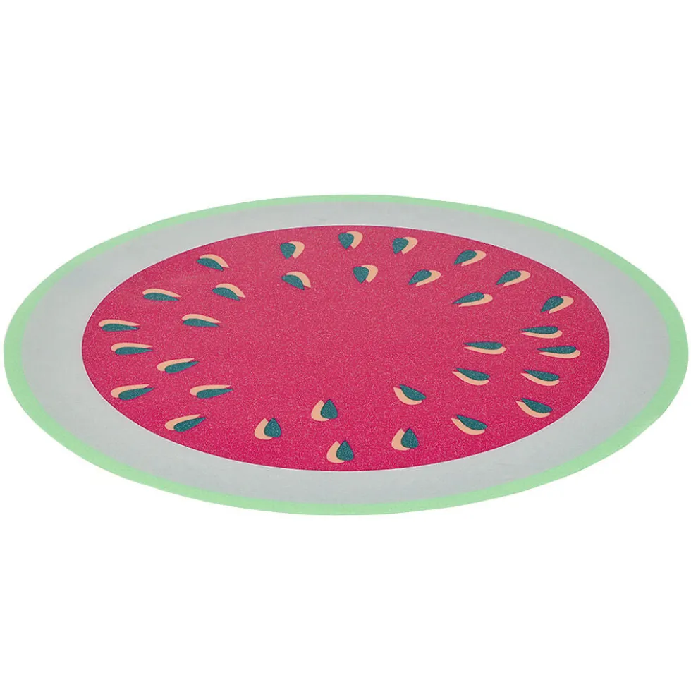 Set de table rond pastèque en pvc