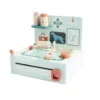 Set docteur en bois avec accessoires L30cm