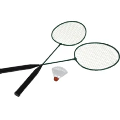 Set 2 raquettes de badminton et 1 volant