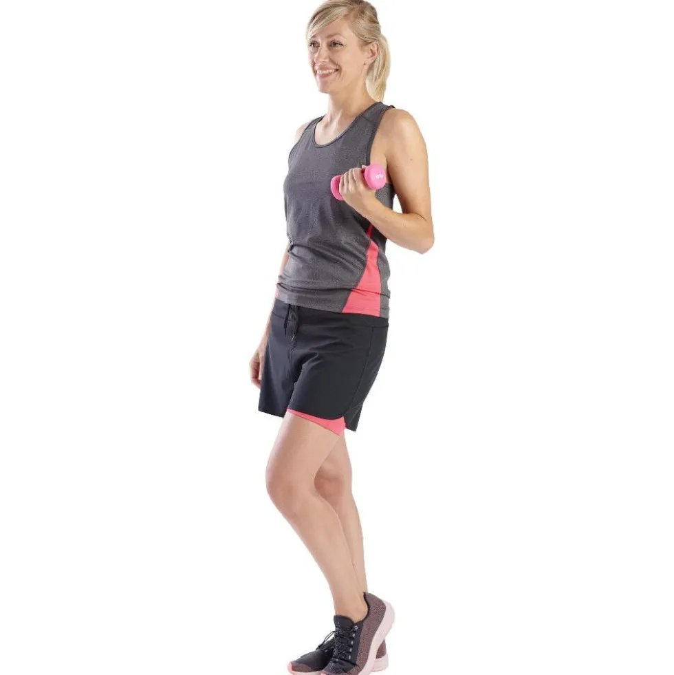 Short de sport femme en elasthanne
