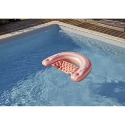 Siège gonflable à rayures 115x90cm - 3 modèles