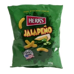 Snacks Herr's Jalapeño saveur fromage épicé 113gr