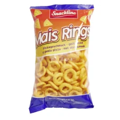 Snacks maïs rings goût pizza 125gr