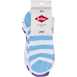 Socquette Lee Cooper grise x6
