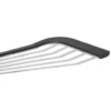 Spatule en acier avec bord silicone