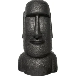 Statue île de Pâques noir H41cm