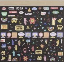 Sticker déco fantaisie x300