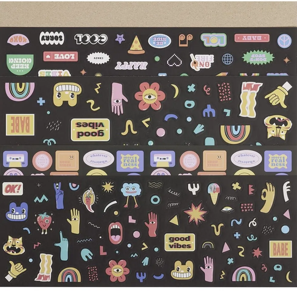 Sticker déco fantaisie x300